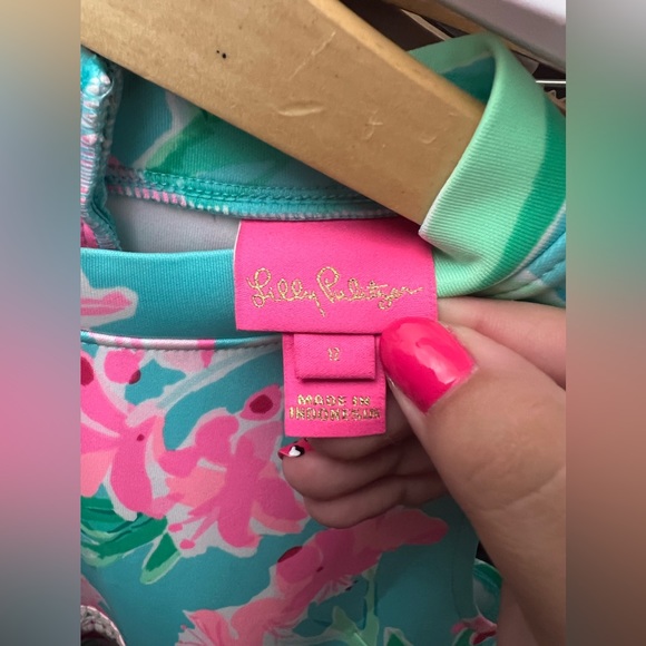 lilly pulitzer kids dress size 12 or adult XS - Picture 2 of 2